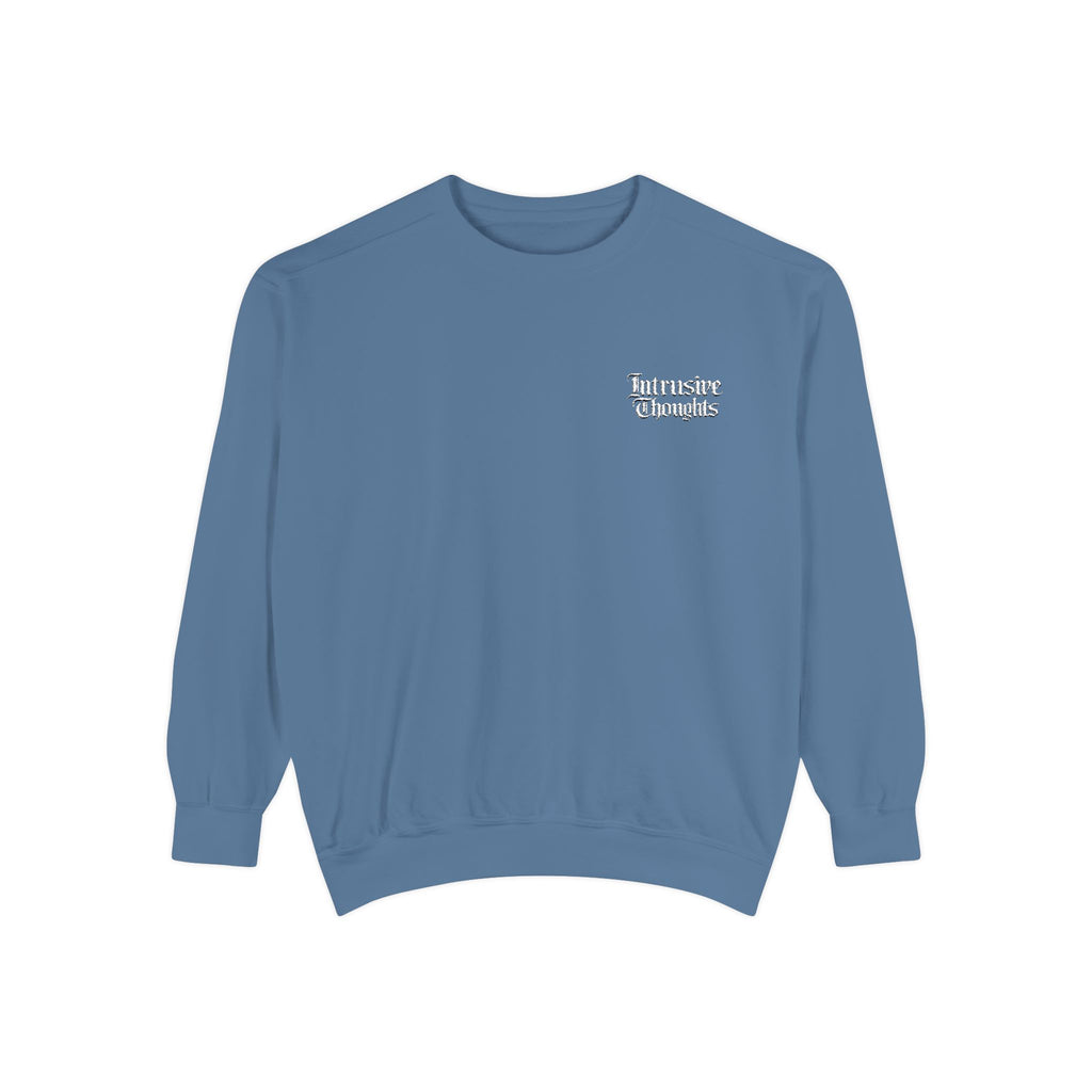 Vintage Intrusive Thoughts — Pocket Sweatshirt
