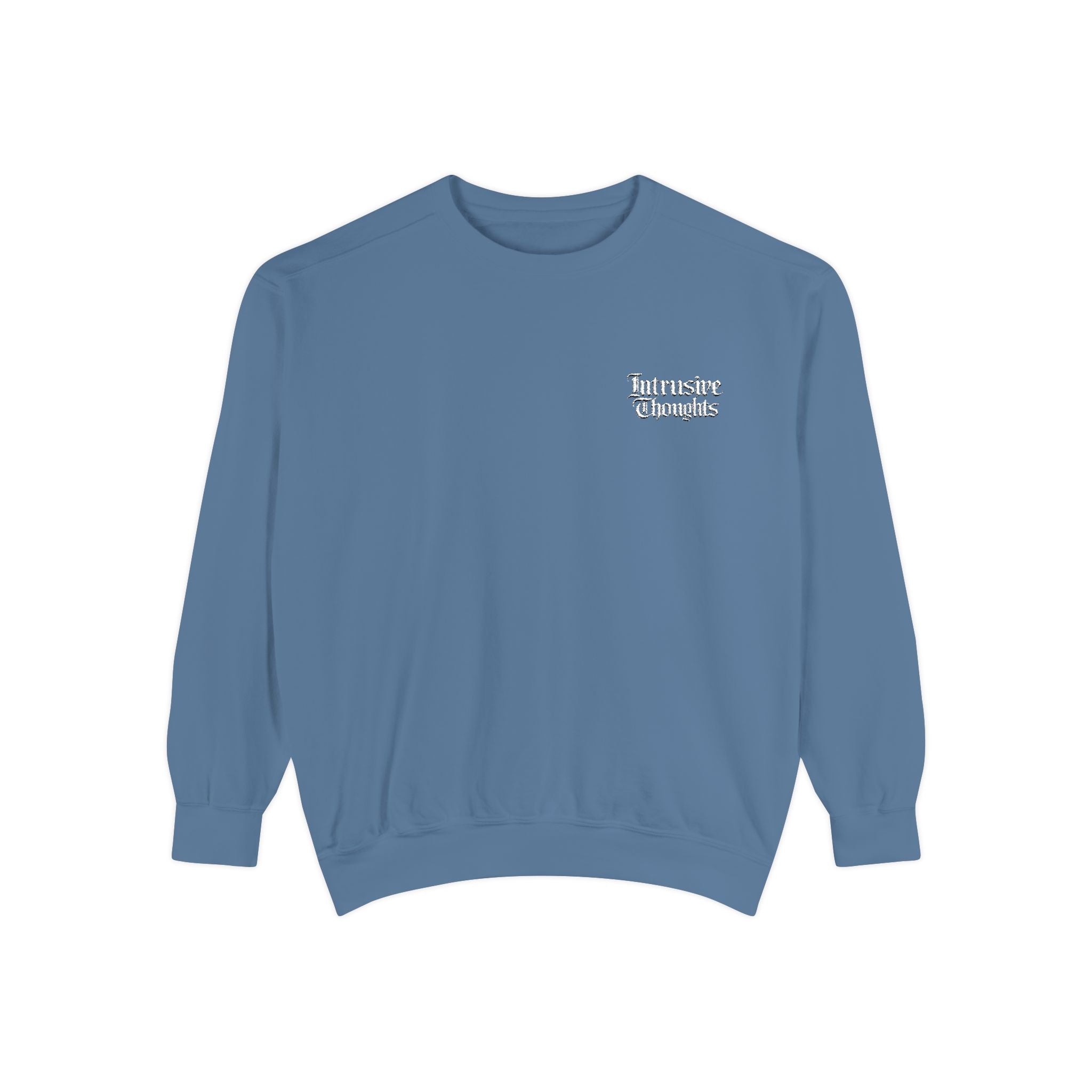 Vintage Intrusive Thoughts — Pocket Sweatshirt