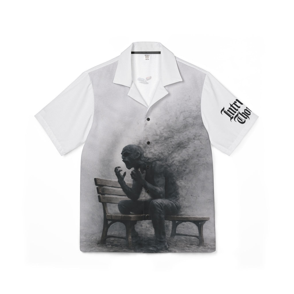 Intrusive Thoughts — Seated Figure Short-Sleeve Shirt