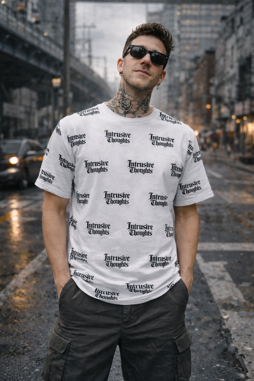 Intrusive Thoughts All-Over Print Tee