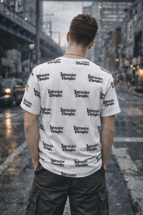 Intrusive Thoughts All-Over Print Tee