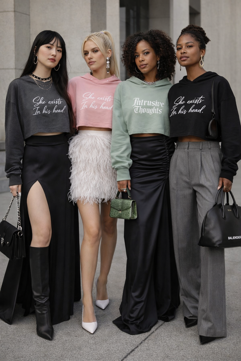 She Exists In His Head — Cropped Intrusive Statement