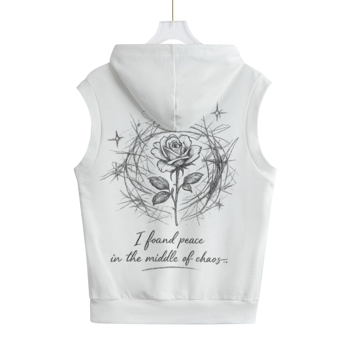 Intrusive Thoughts - "Peace in chaos" Hooded vest