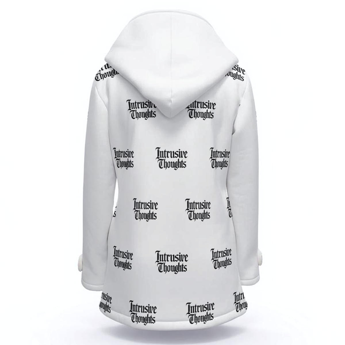 Intrusive Thoughts - Winter Coat Hooded with Fleece