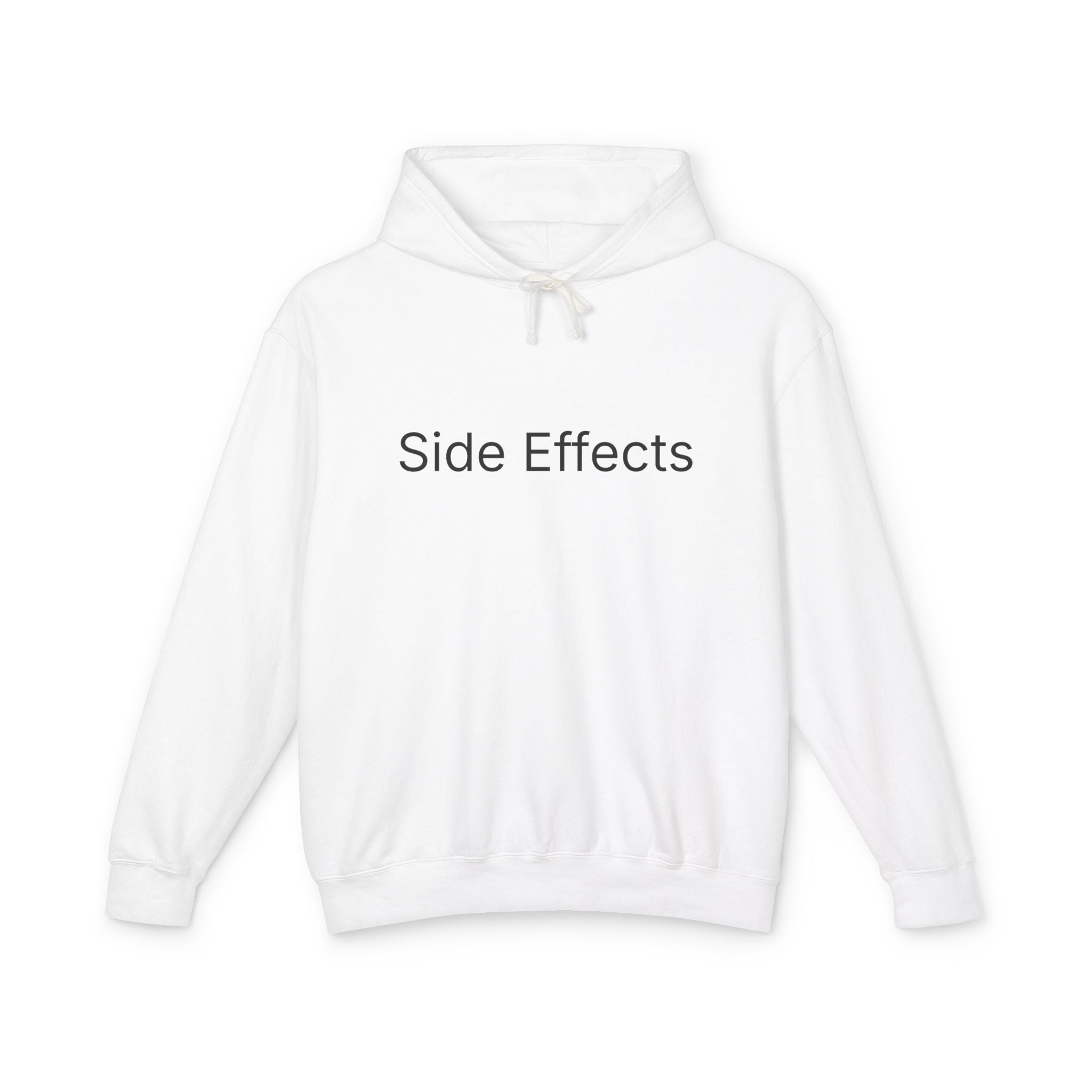 Intrusive Thoughts Skull Hoodie — Back Graphic Statement