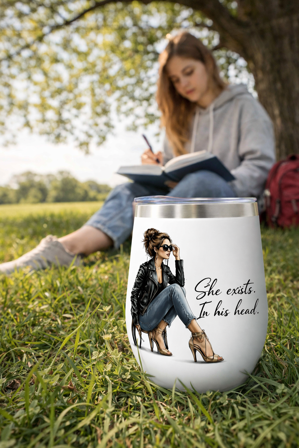 Intrusive Thoughts — Bold Muse Stainless Steel Tumbler