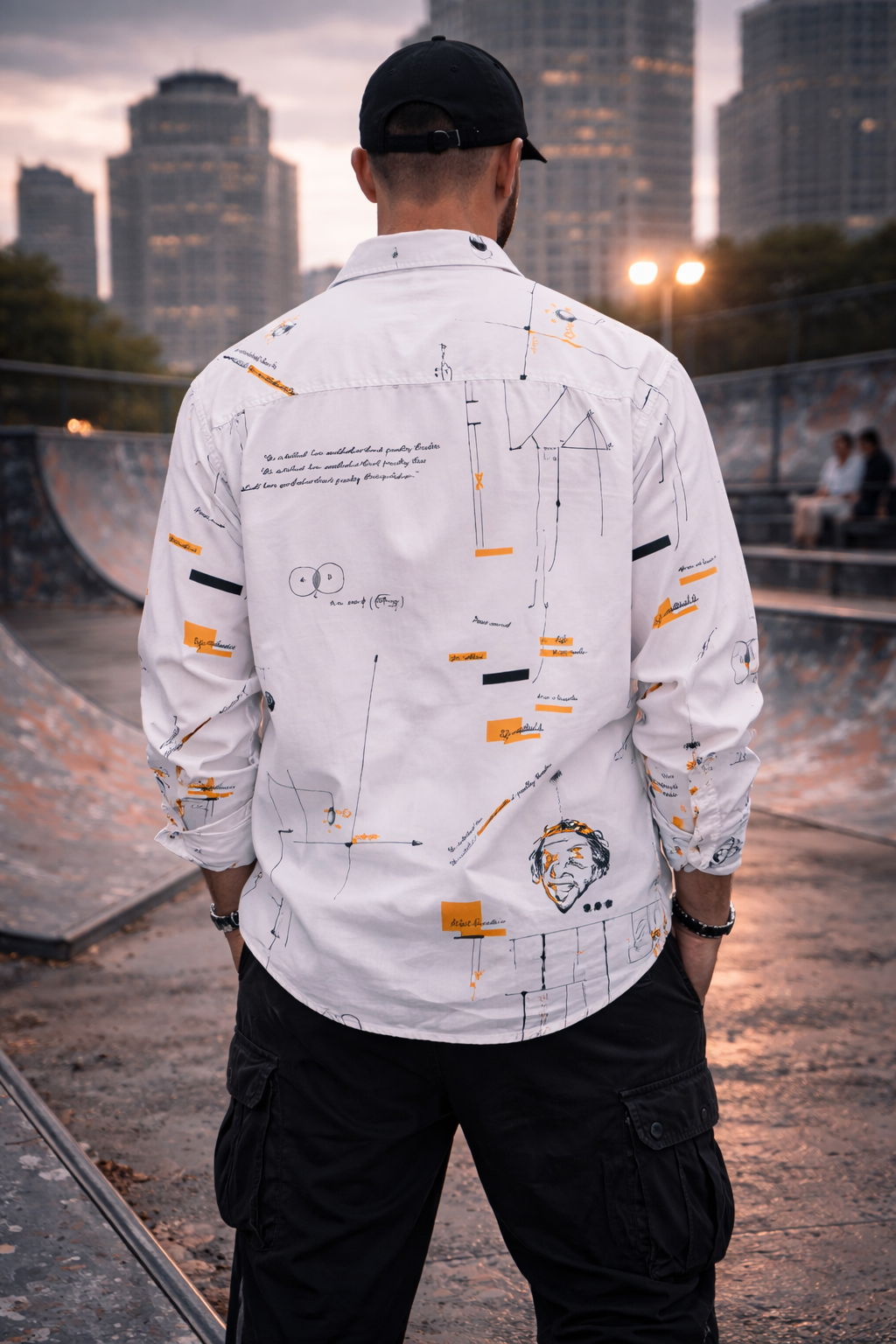 Intrusive Thoughts — Silent Calculations Button Shirt