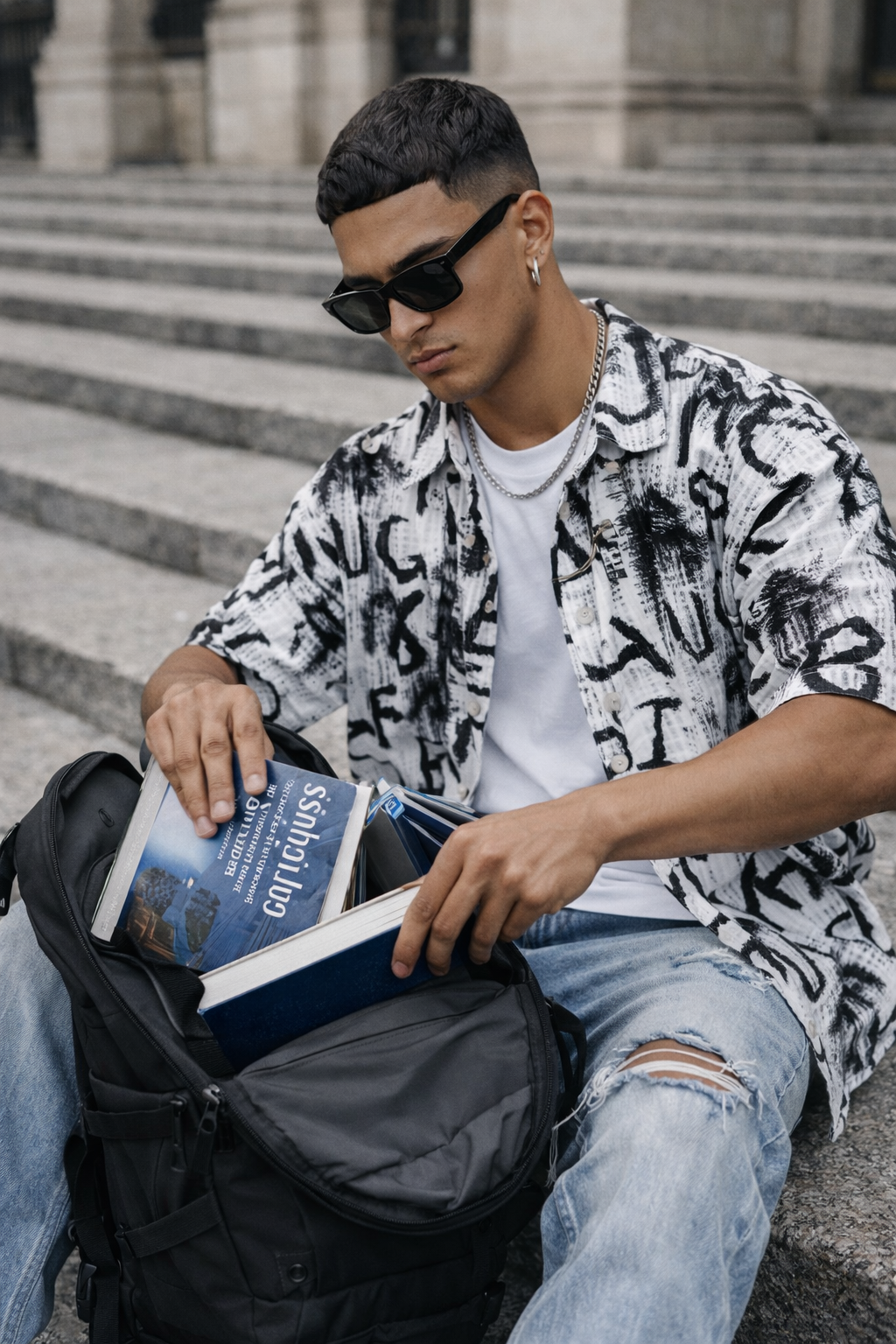 Intrusive Thoughts — Unreadable Mind Shirt