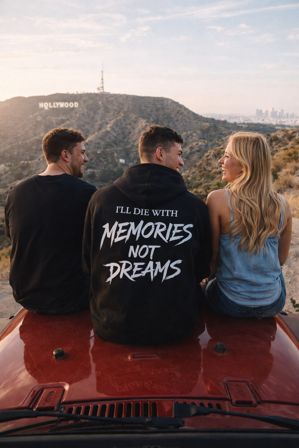 Intrusive Thoughts | "I’ll Die With Memories" Black Hoodie