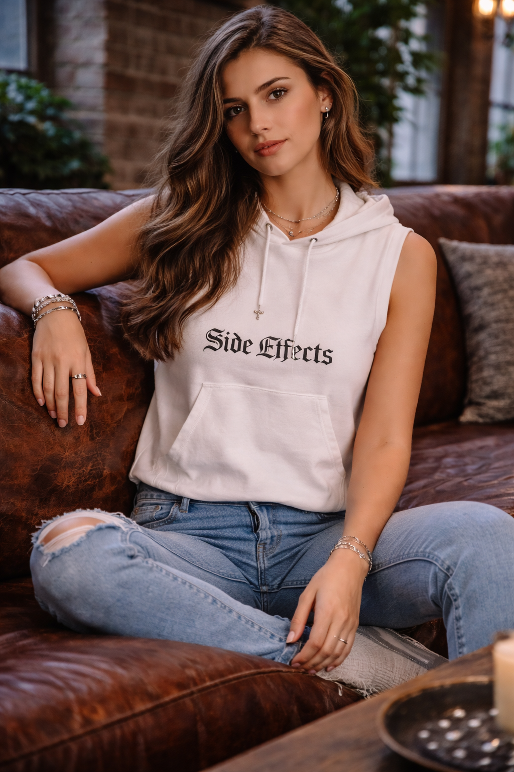 Intrusive Thoughts - "Peace in chaos" Hooded vest