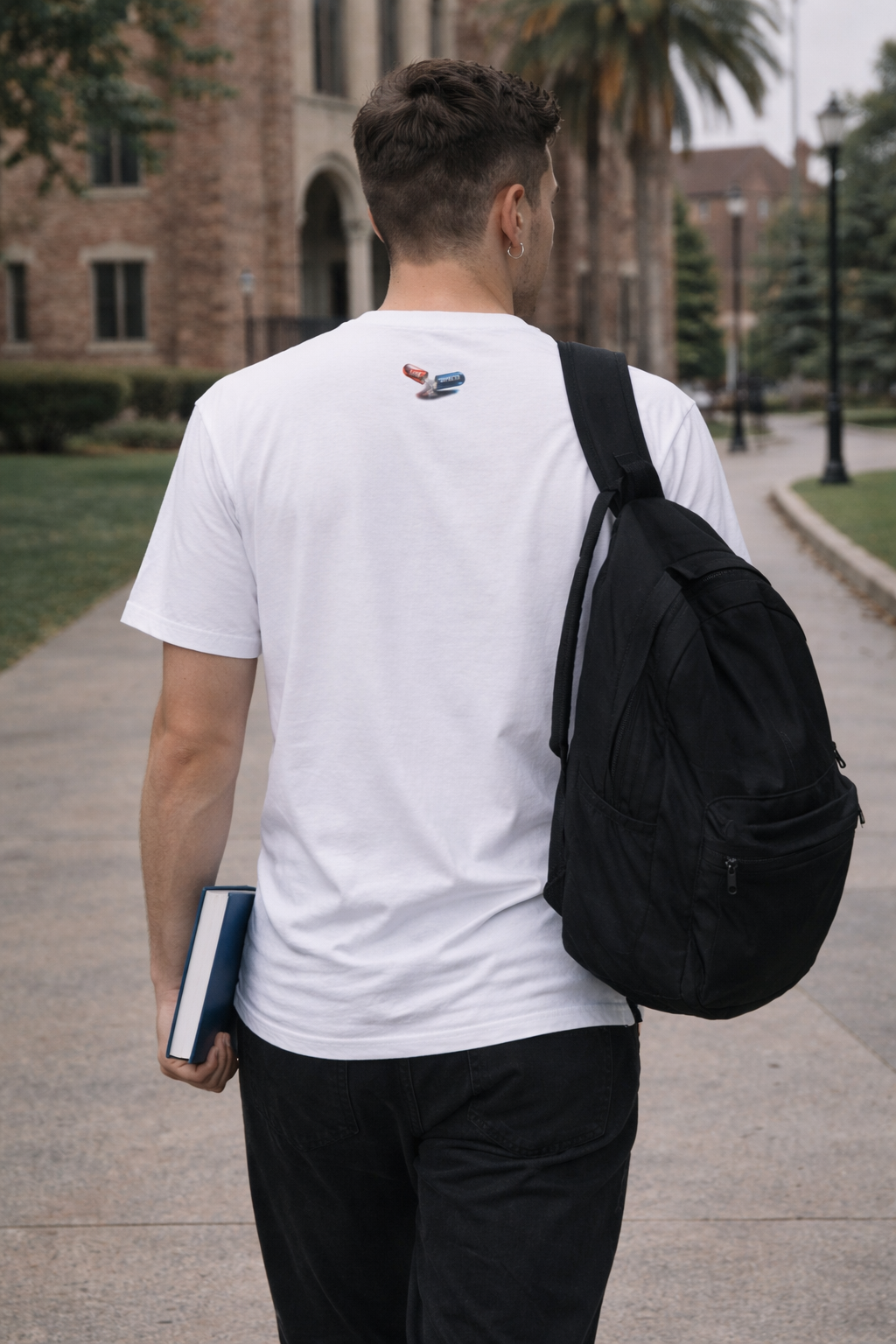 Don't talk to me — White Tee