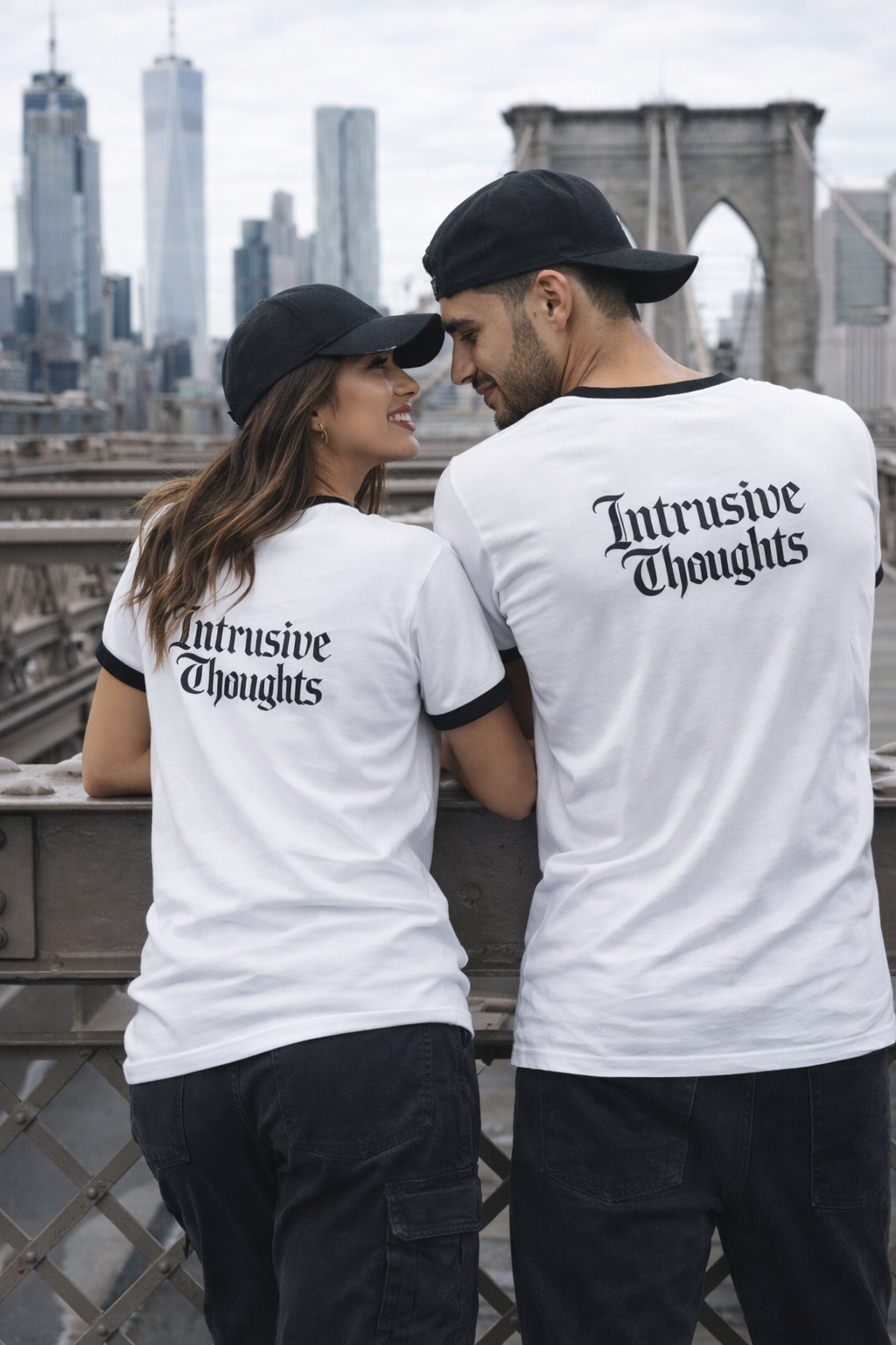 She Exists In His Head – Ringer T-Shirt